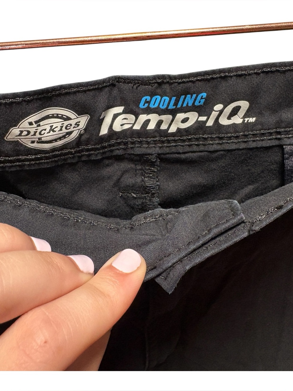 Dickies Temp-IQ Black Men's Shorts - Picture 3 of 3